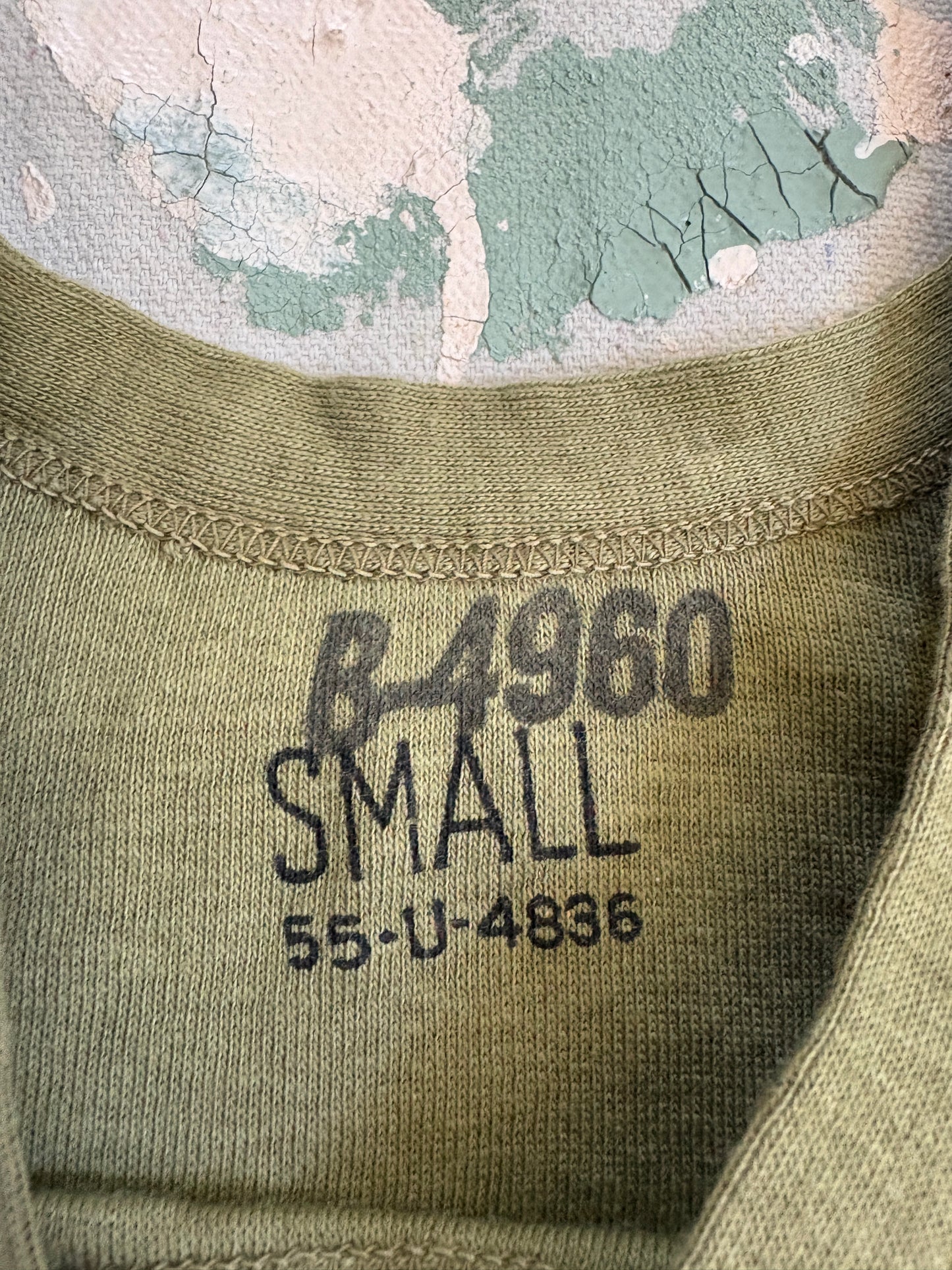 Vintage 40s Military Tank Top Undershirt