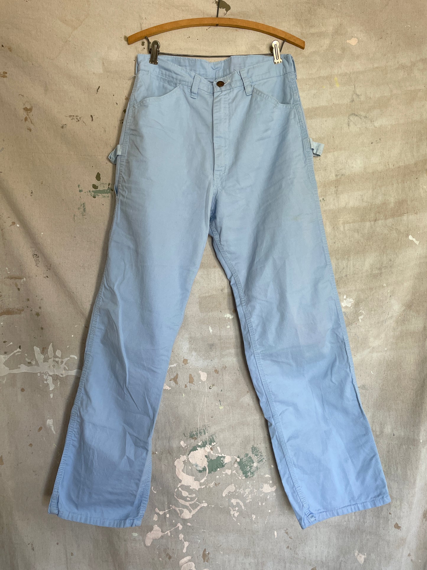 80s DeeCee Pale Blue Carpenter Pants