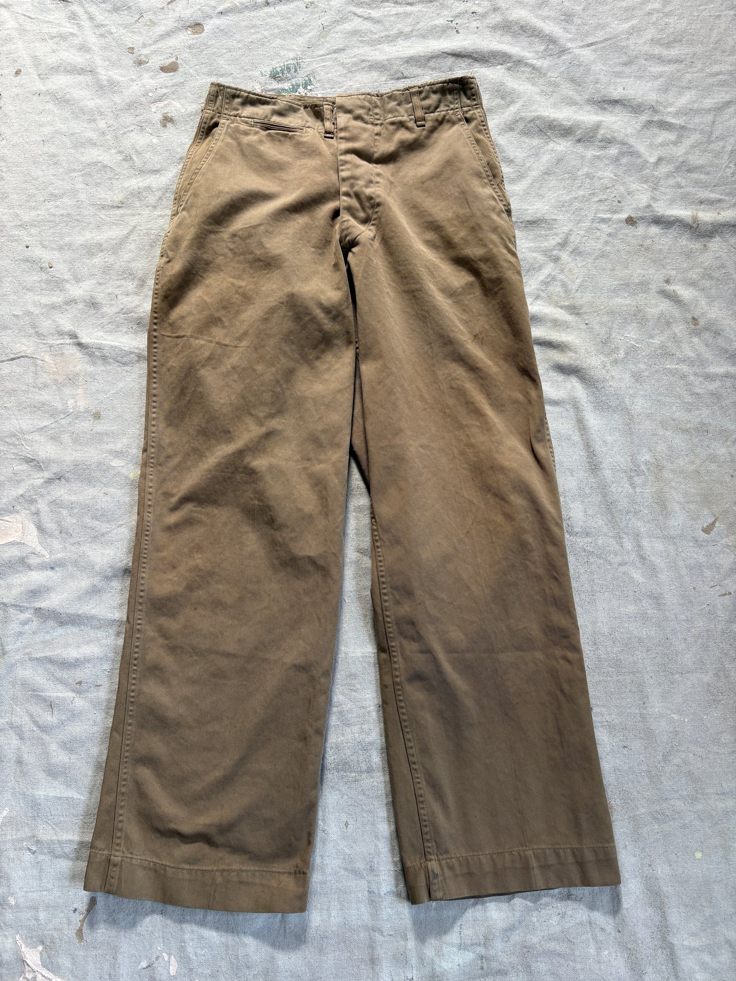 50s Military Khaki Slacks