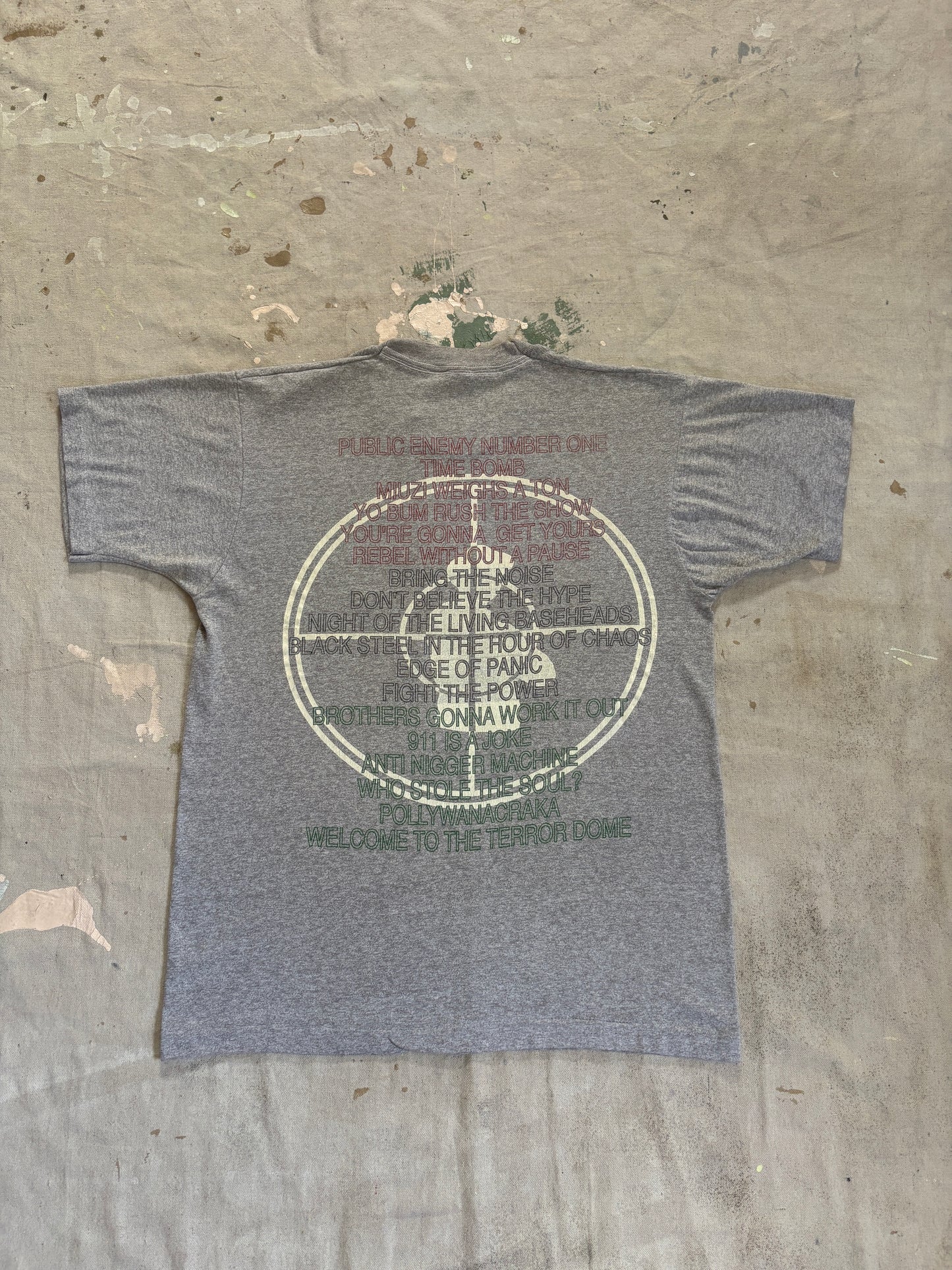 Vintage Public Enemy Welcome To The Terror Dome Tee