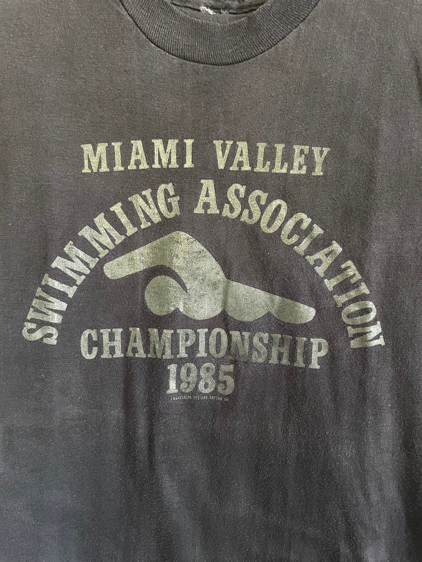 80s Miami Valley Swimming Association Tee
