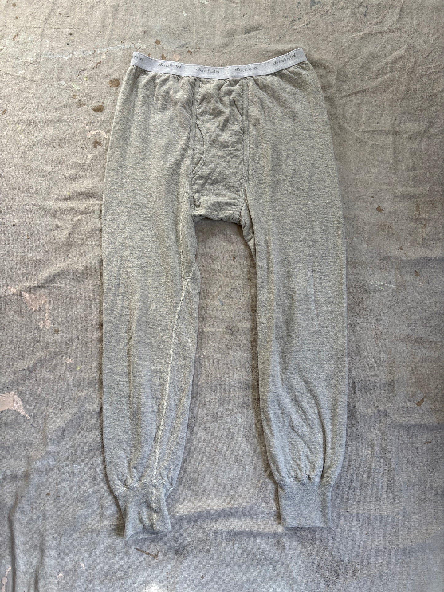 90s Duofold Heather Gray Long John’s Set