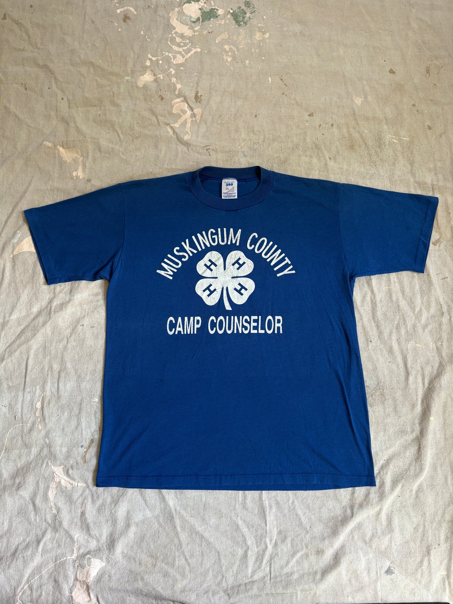 90s 4H Muskingum County Camp Counselor Tee