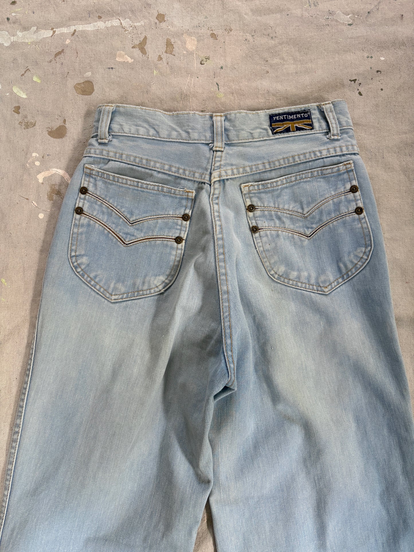 Vintage 70s Pentimento Wide Leg Jeans