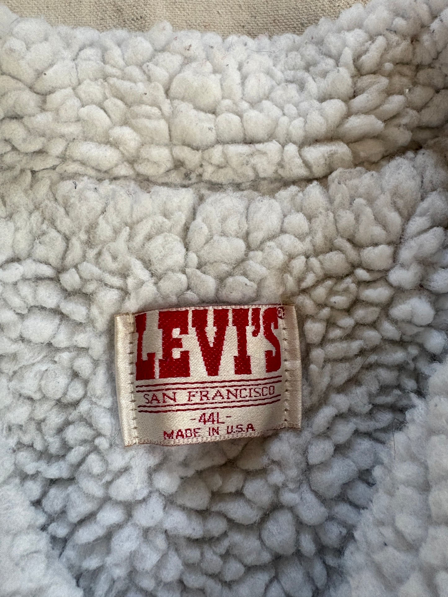 80s Sherpa Lined Levi’s Trucker Jean Jacket