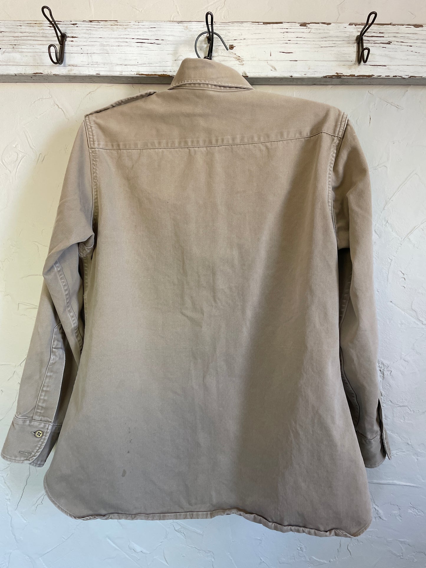 70s Khaki Utility Shirt