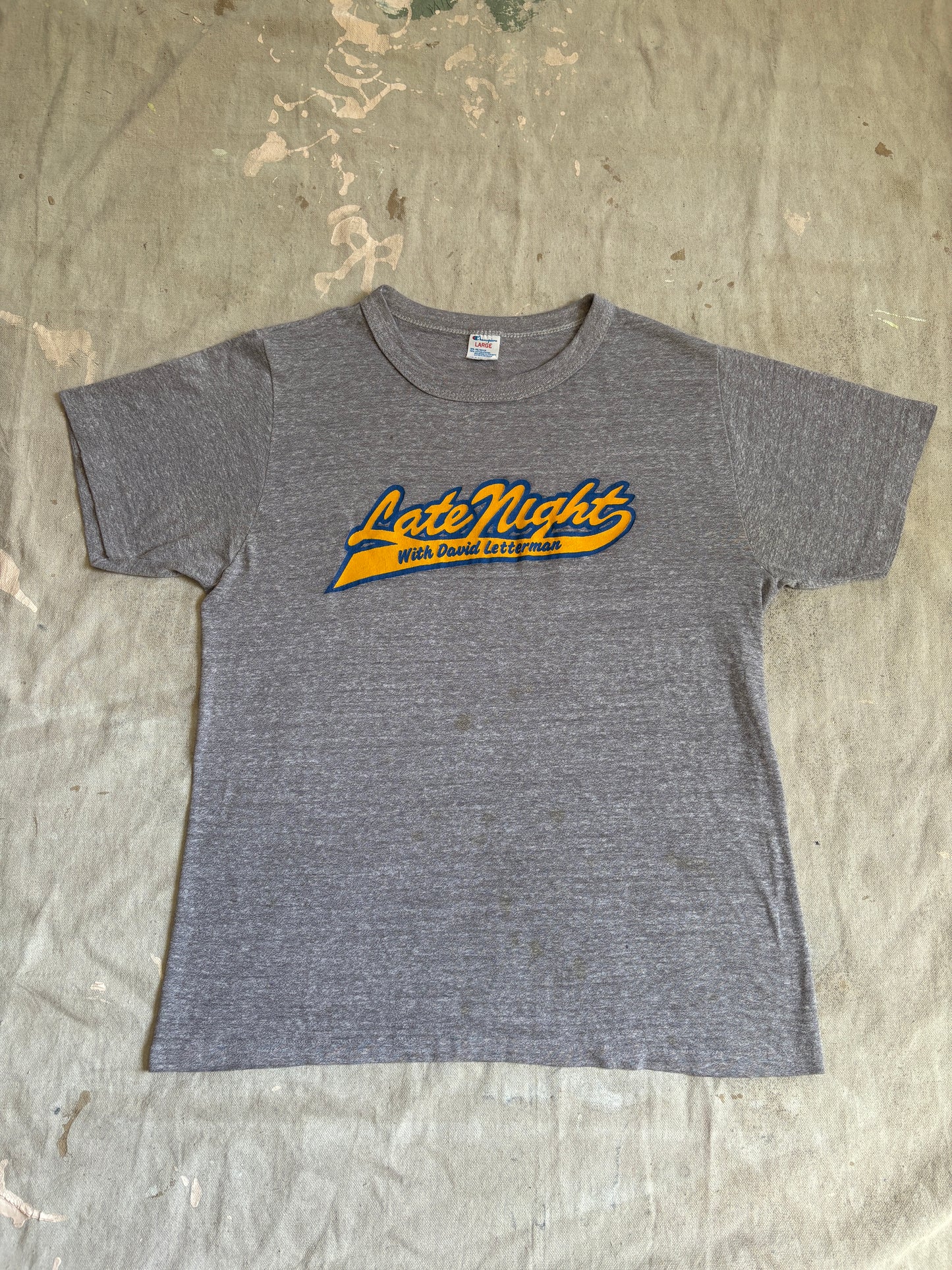 80s Late Night With David Letterman Tee