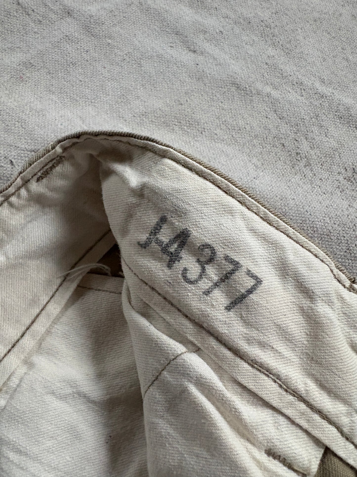 50s Military Khaki Trouser’s