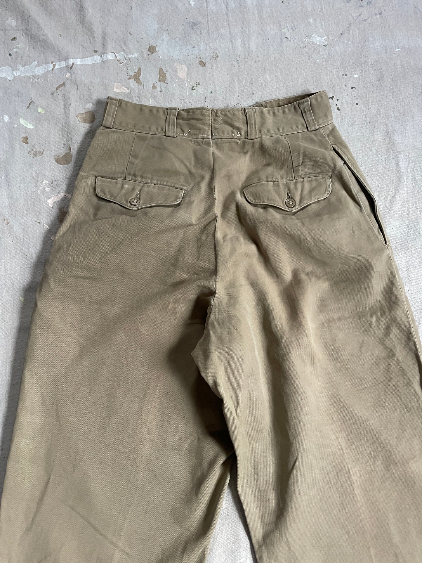 60s Military Khaki Pants