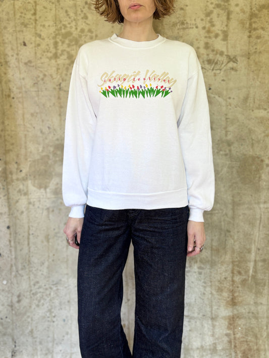 90s Skagit Valley Washington Tulip Festival Sweatshirt