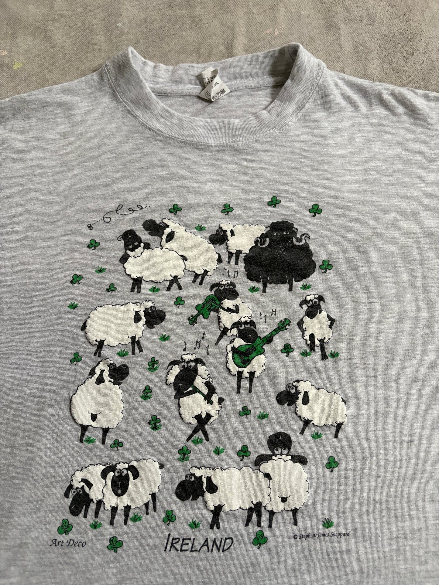 Vintage 90s Ireland Black Sheep Tee