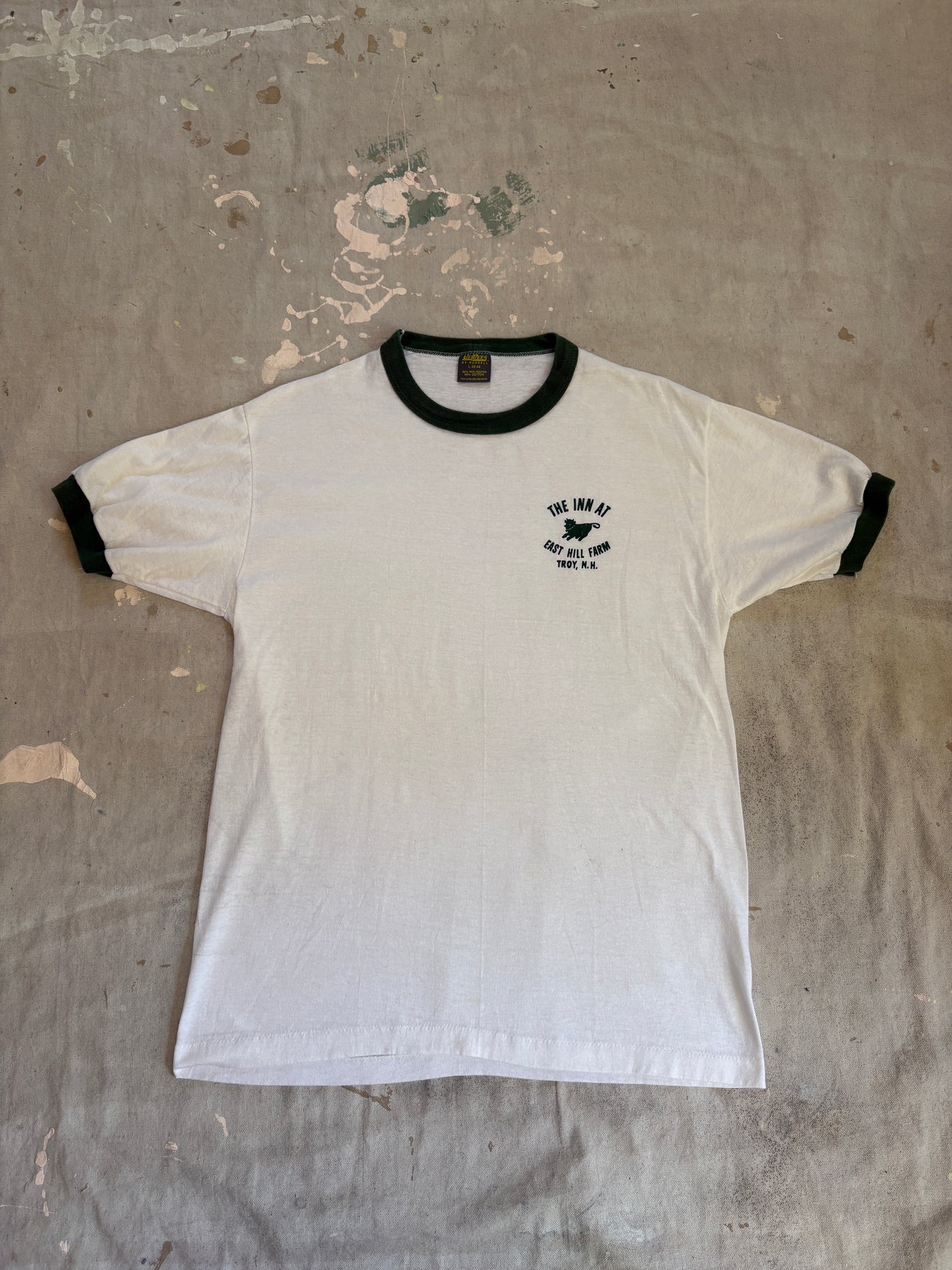 80s The Inn At East Hill Farm Troy NH Ringer Tee