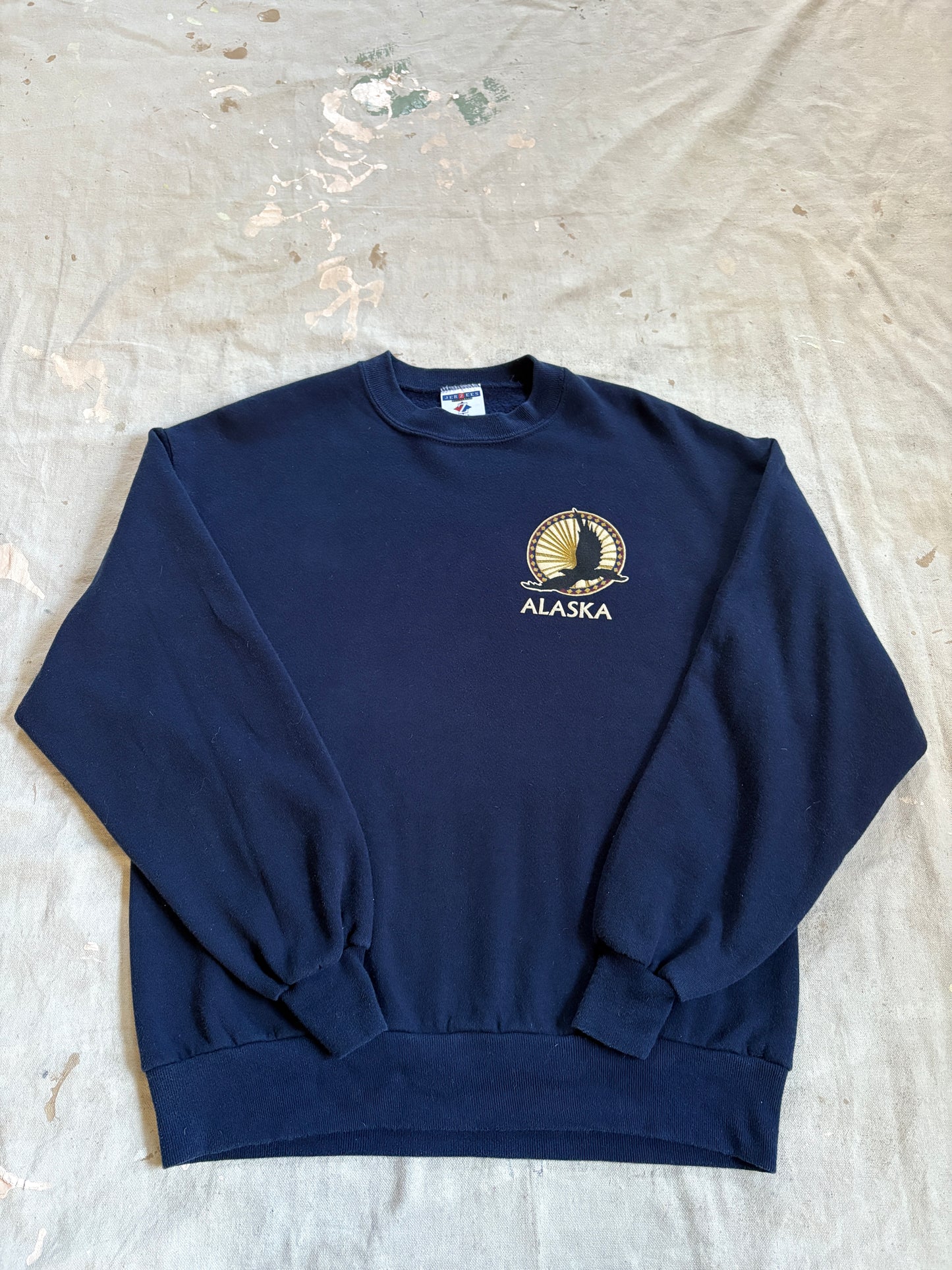 Vintage 90s Alaska Eagle Sweatshirt