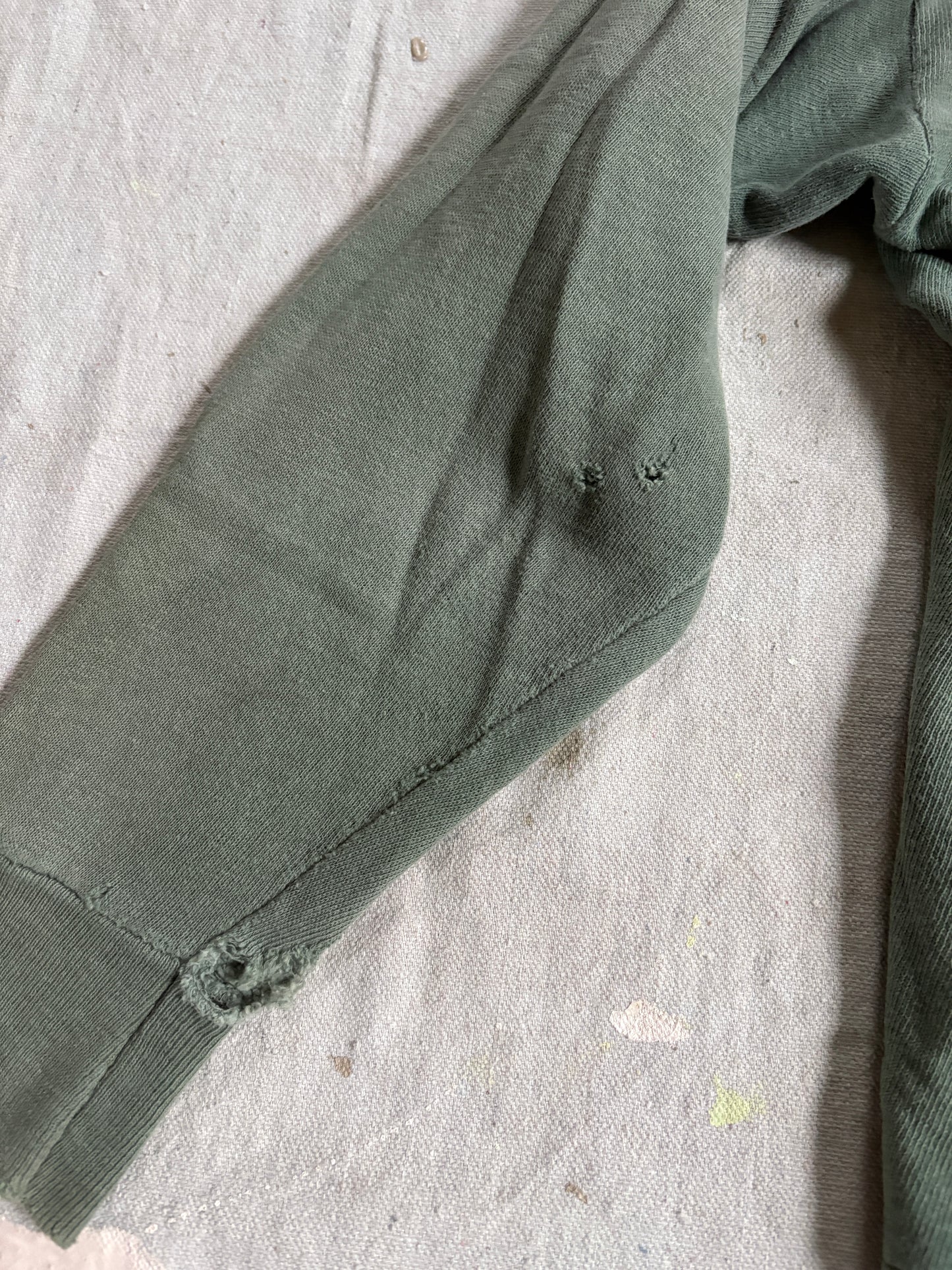 Vintage 60s Blank Green Sweatshirt