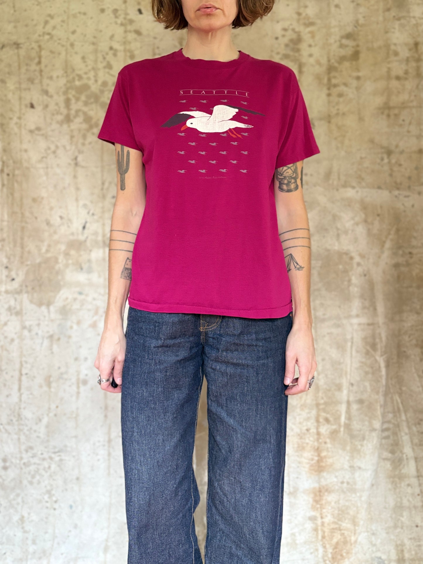 80s Seattle Seagull Tee