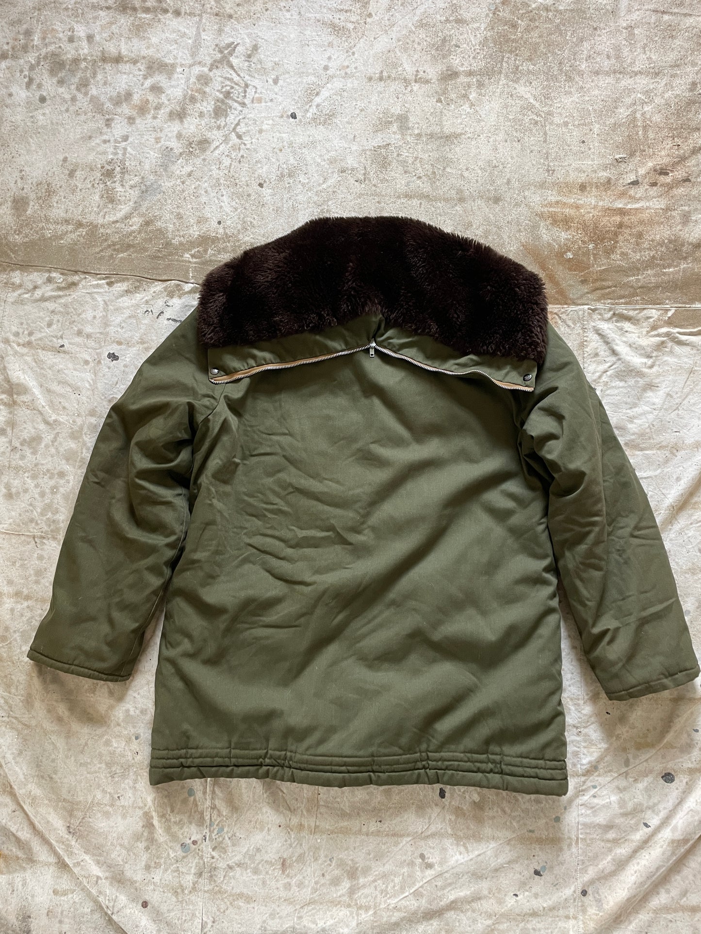 70s Army Green Parka