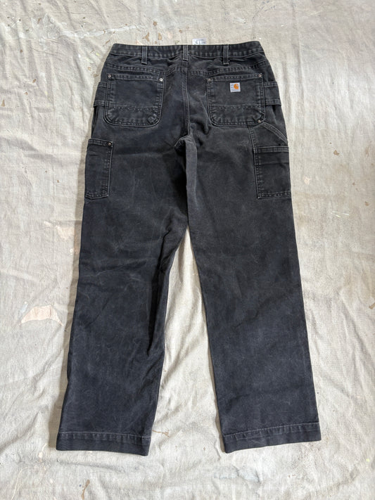 Black Carhartt Double Knee Pants