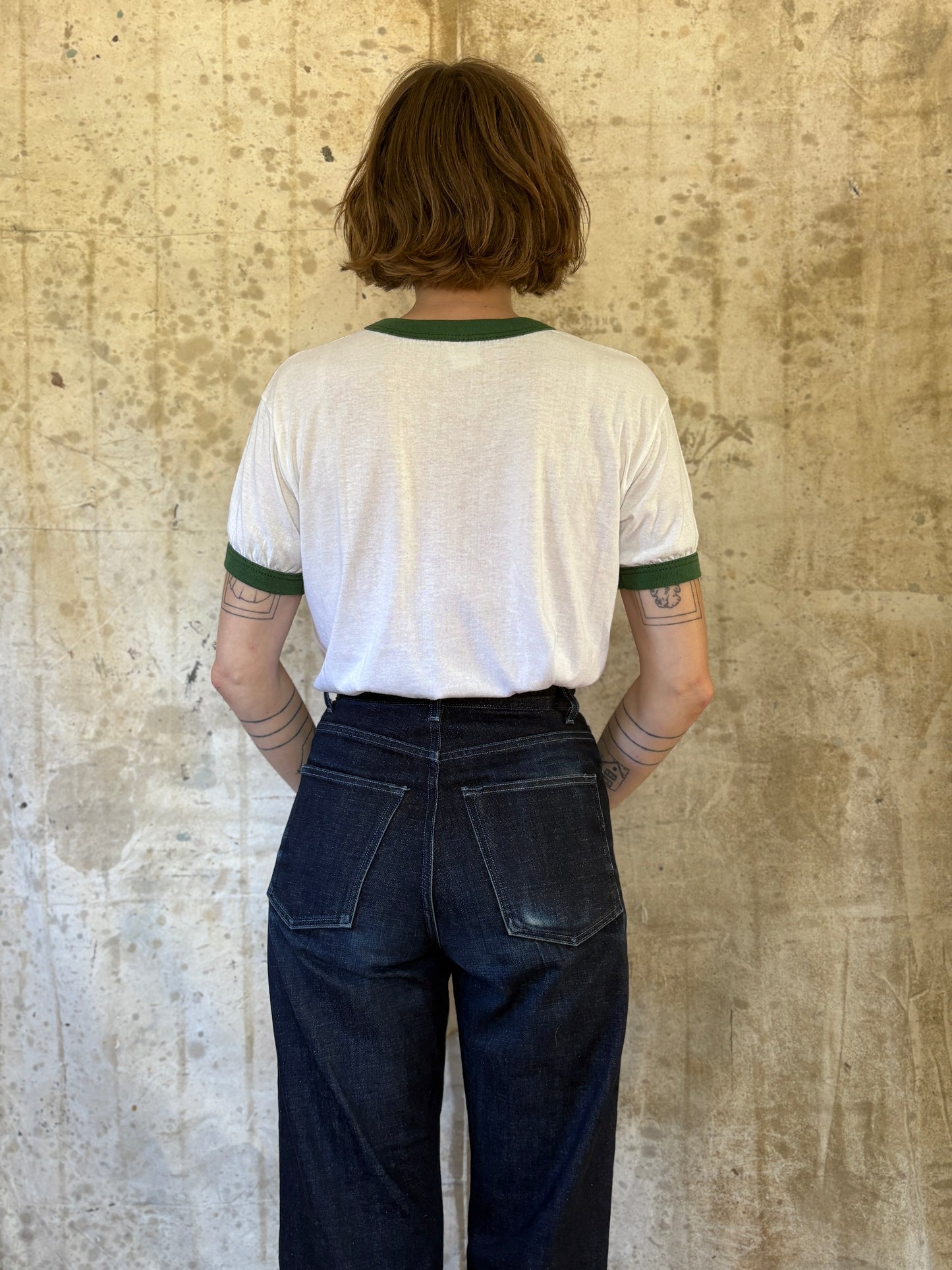Vintage 80s Bayberry Ringer Tee
