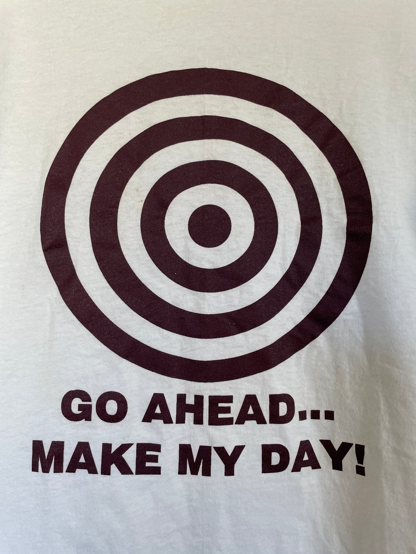 80s Go Ahead Make My Day! Tee