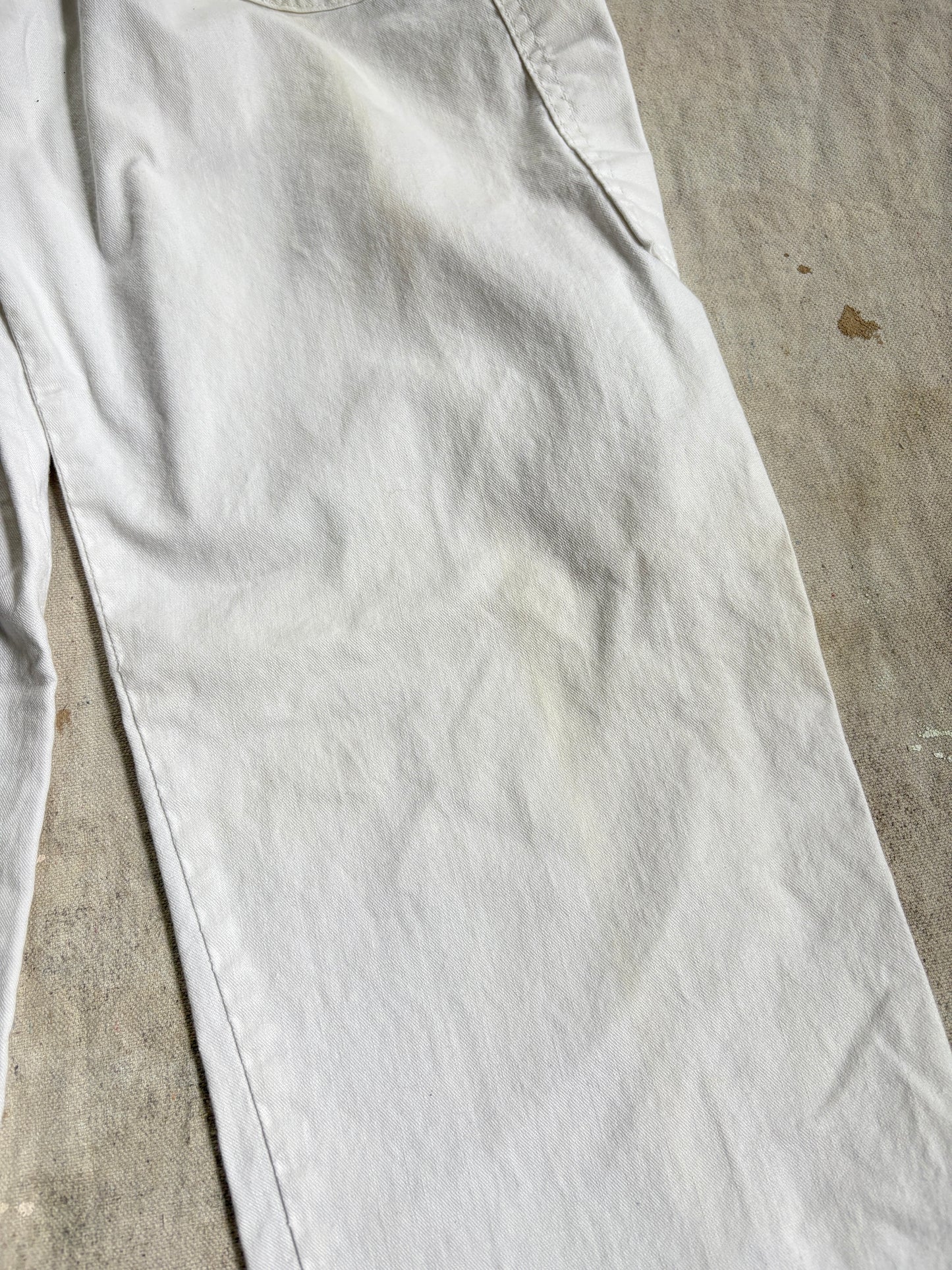 70s White DeeCee Carpenter Painter Pants – Double Barrel Dry Goods