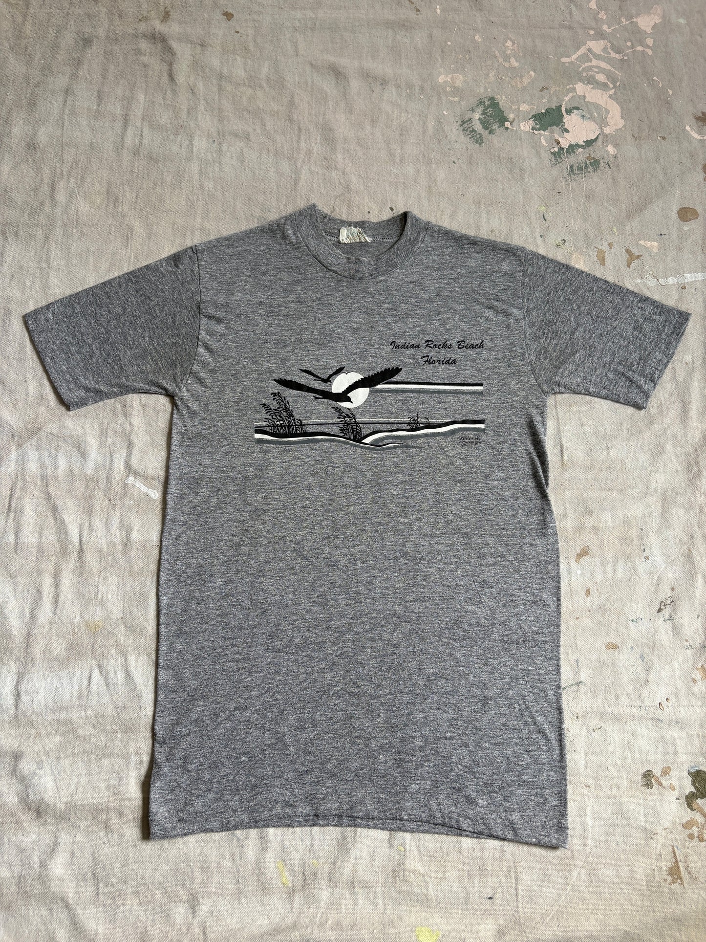 Vintage 80s Indian Rocks Beach Florida Tee