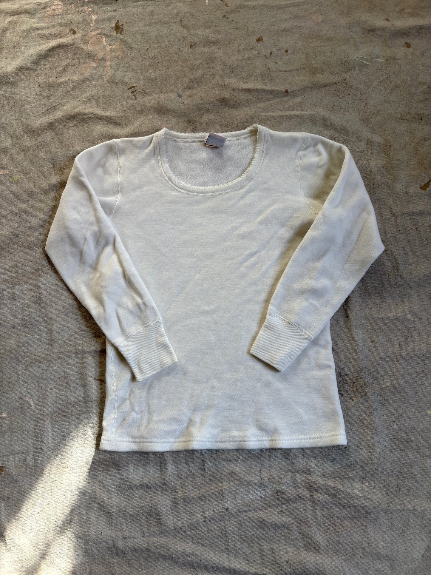 90s Damart White Long John’s Set
