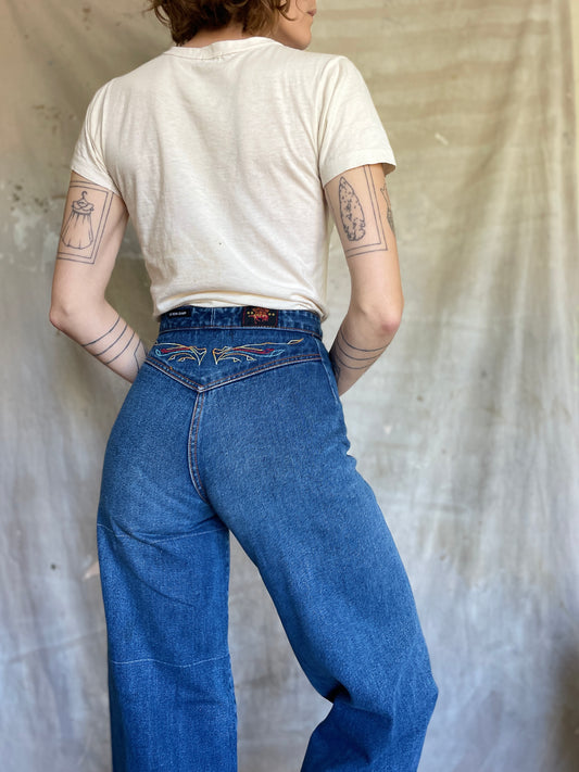 70s Union Gap Wide Leg Jeans