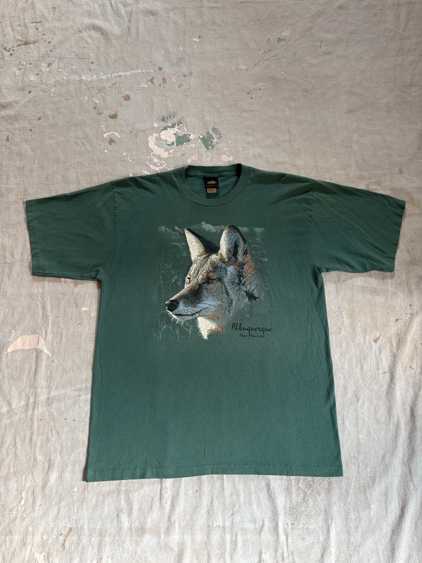 90s Albuquerque New Mexico Wolf Tee