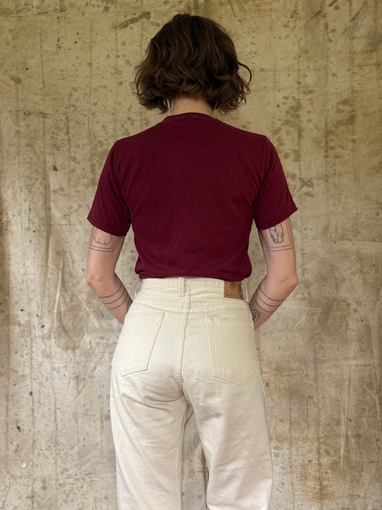 Vintage 80s On The Move To Health Fort Worden Run Tee