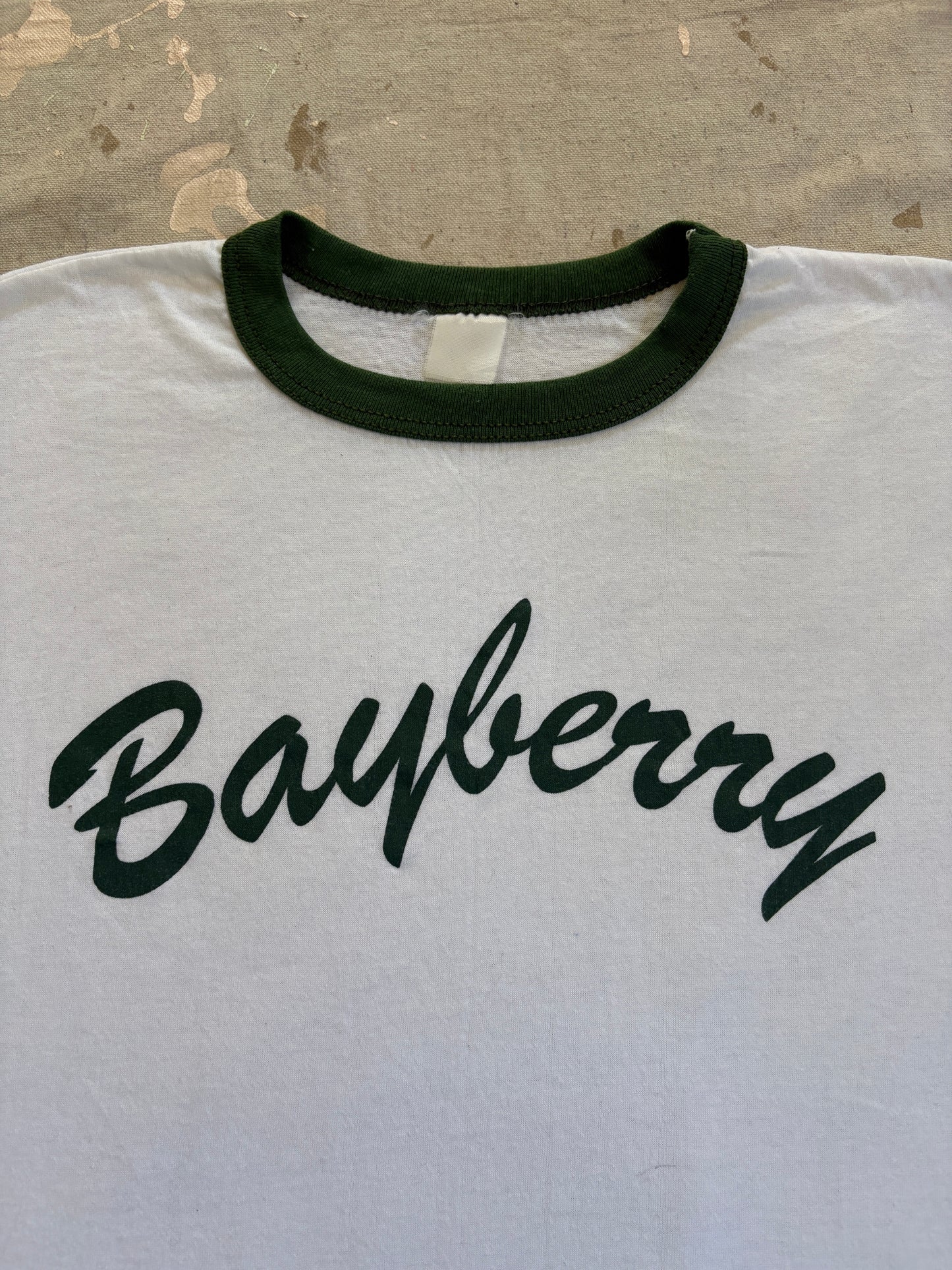 Vintage 80s Bayberry Ringer Tee