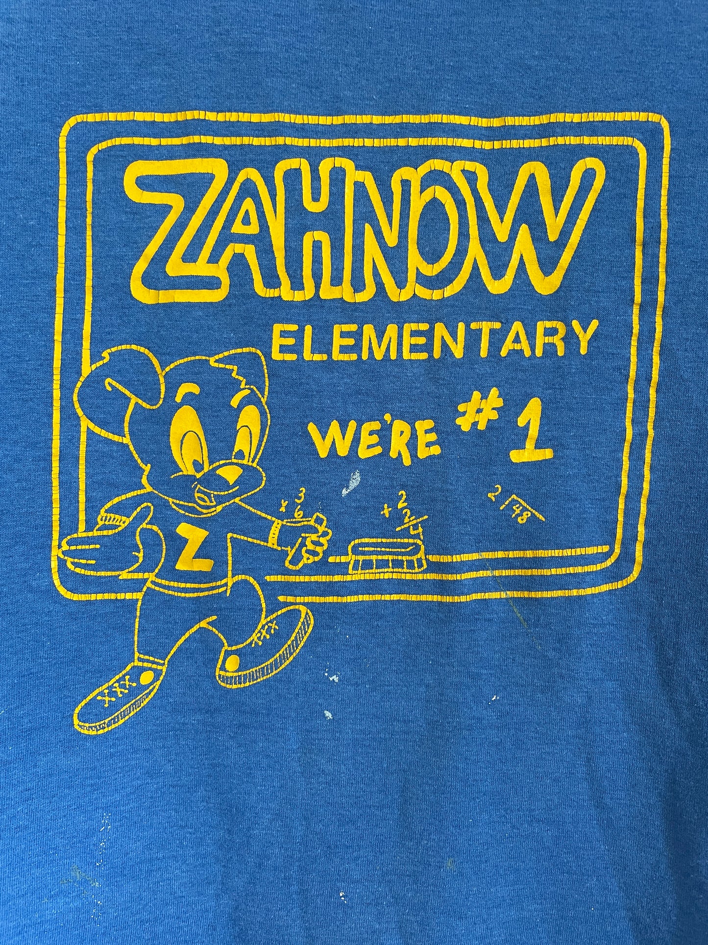 80s Zahnow Elementary Tee