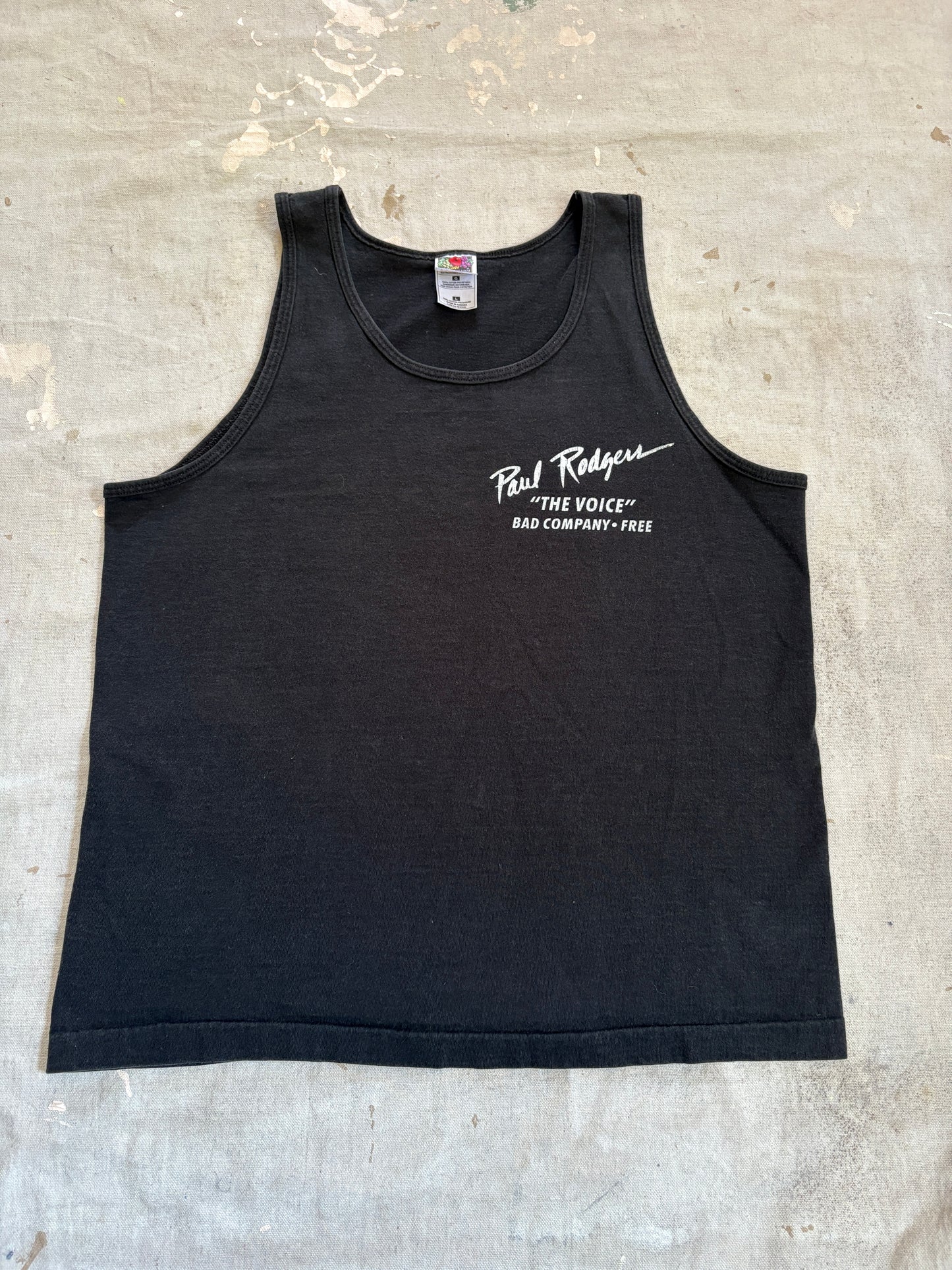 Vintage 90s Paul Roger’s Bad Company Tour Tank Top