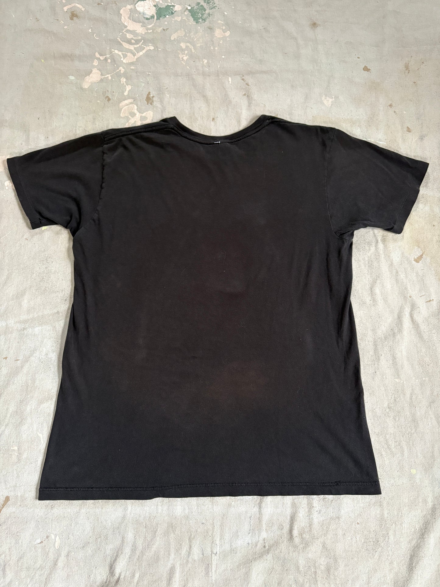 Vintage 90s Blank Black Tee