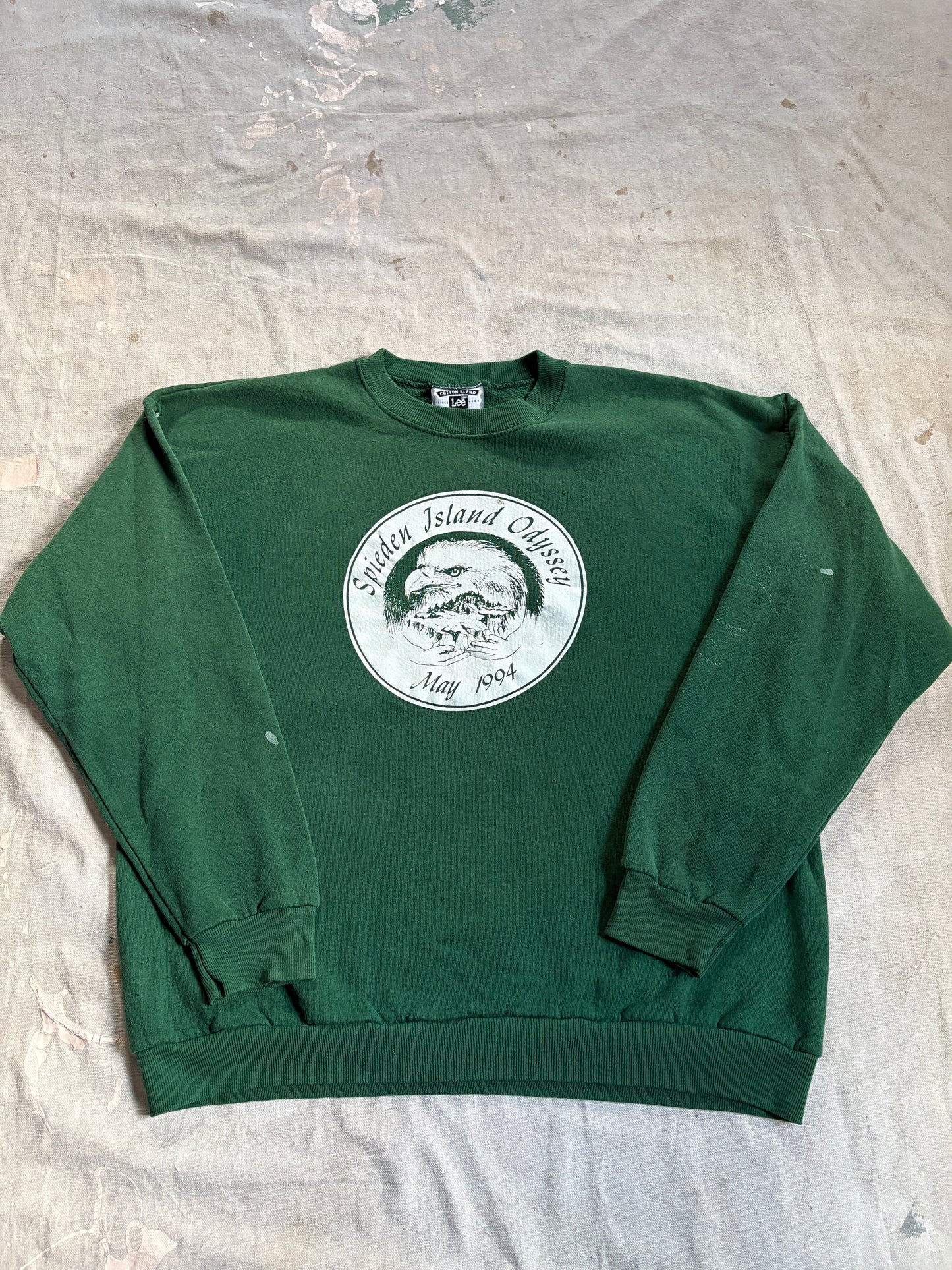 Vintage 1994 Spieden Island Washington Odyssey Sweatshirt