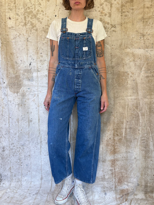 Vintage 80s Big Mac Denim Overalls