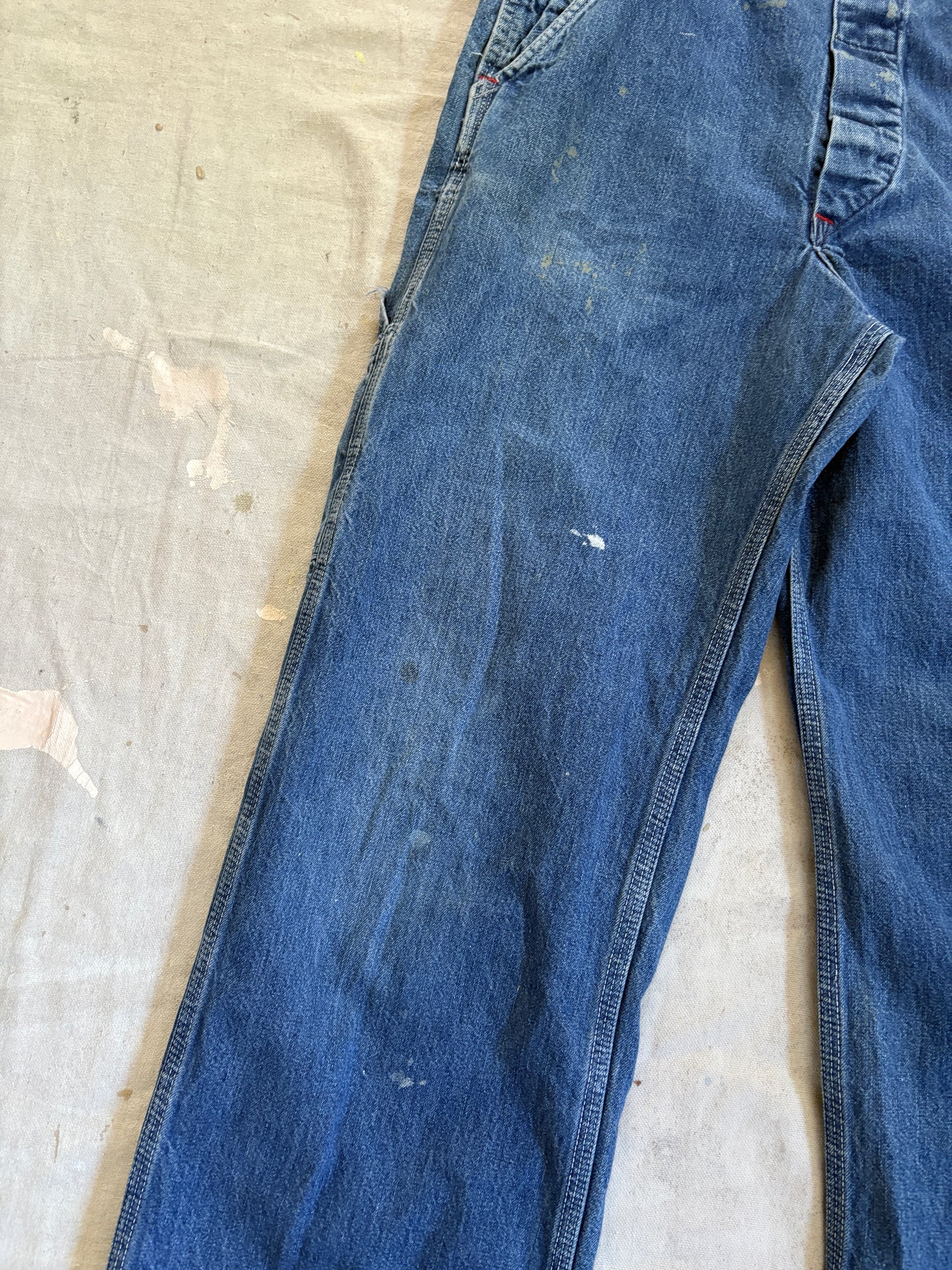 Vintage 80s Big Mac Denim Overalls