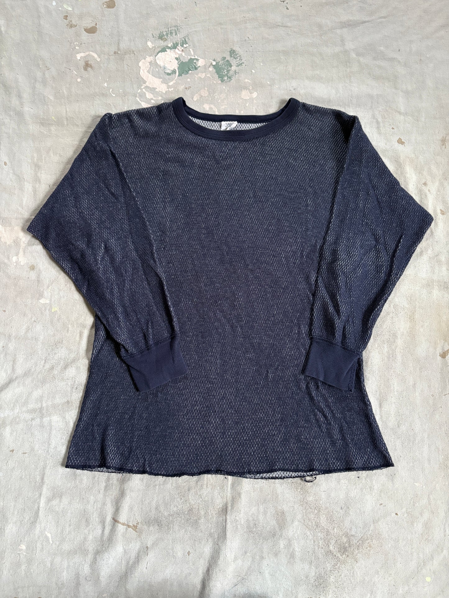 90s Blue Thermal Undershirt