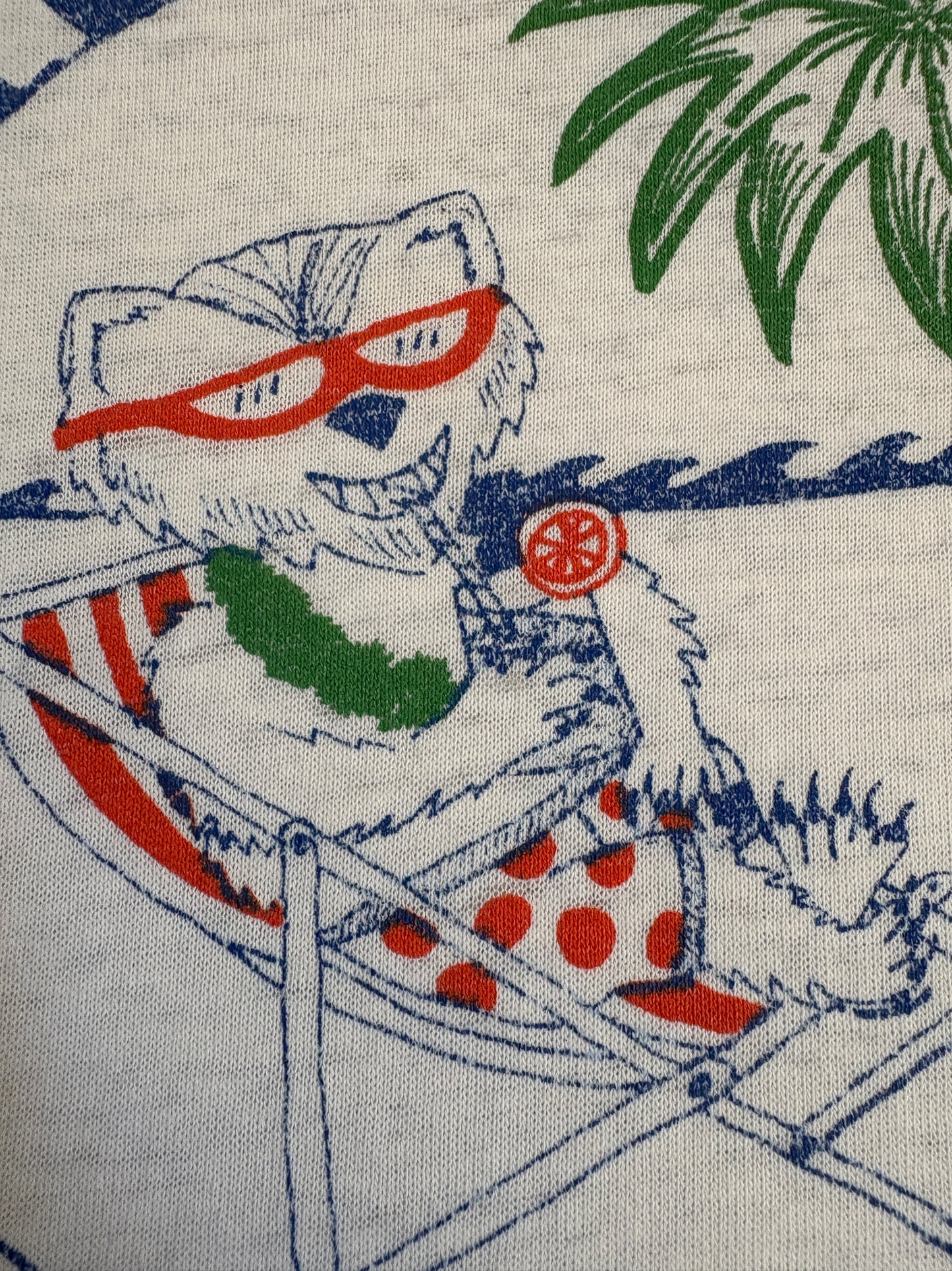 80s Badger Beach Club Tee