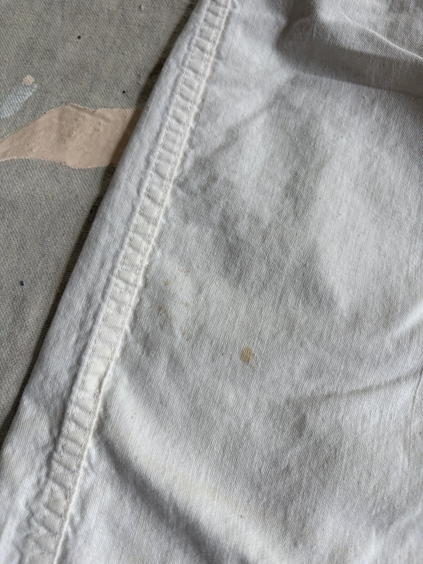 Vintage 80s Sears Ecru Painter Pants