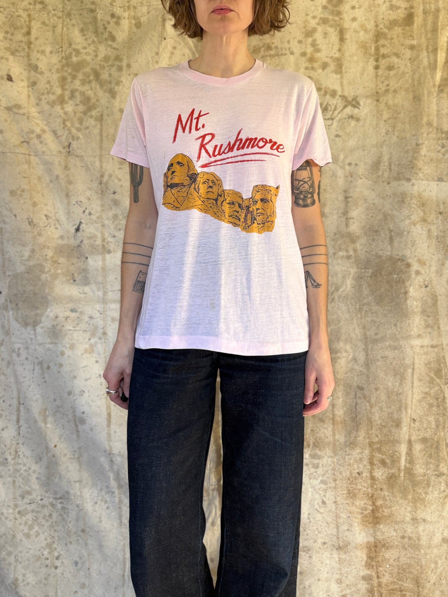 Vintage 80s Mt. Rushmore Tee