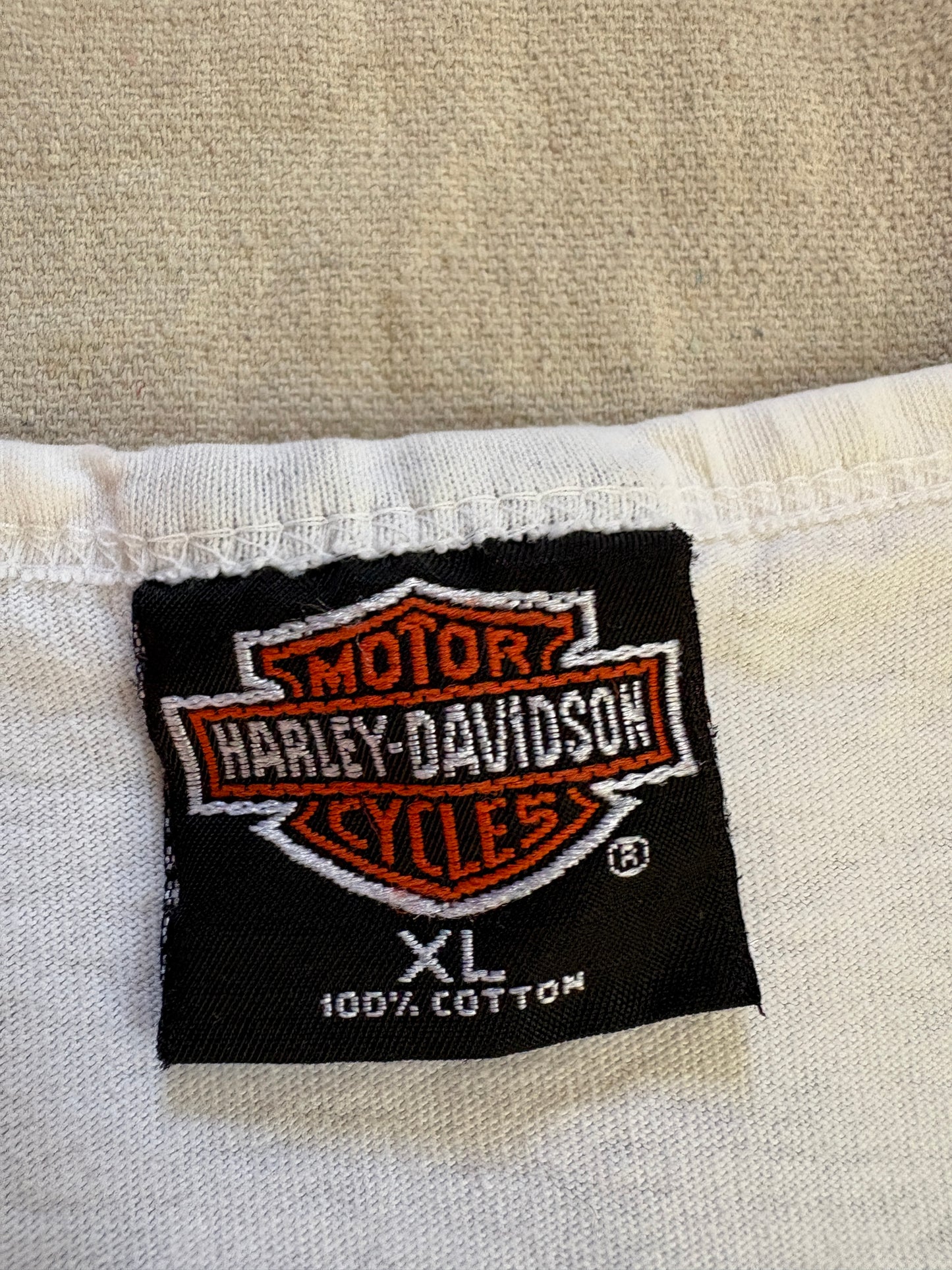 Vintage 90s/2000s Casper-Gillette Wyoming Harley Davidson Tank Top