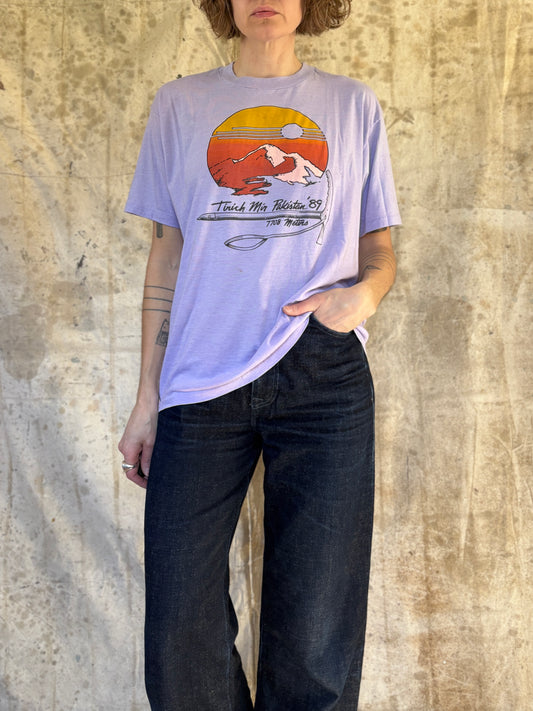Vintage 80s Tirich Mir Pakistan Mountaineering Tee