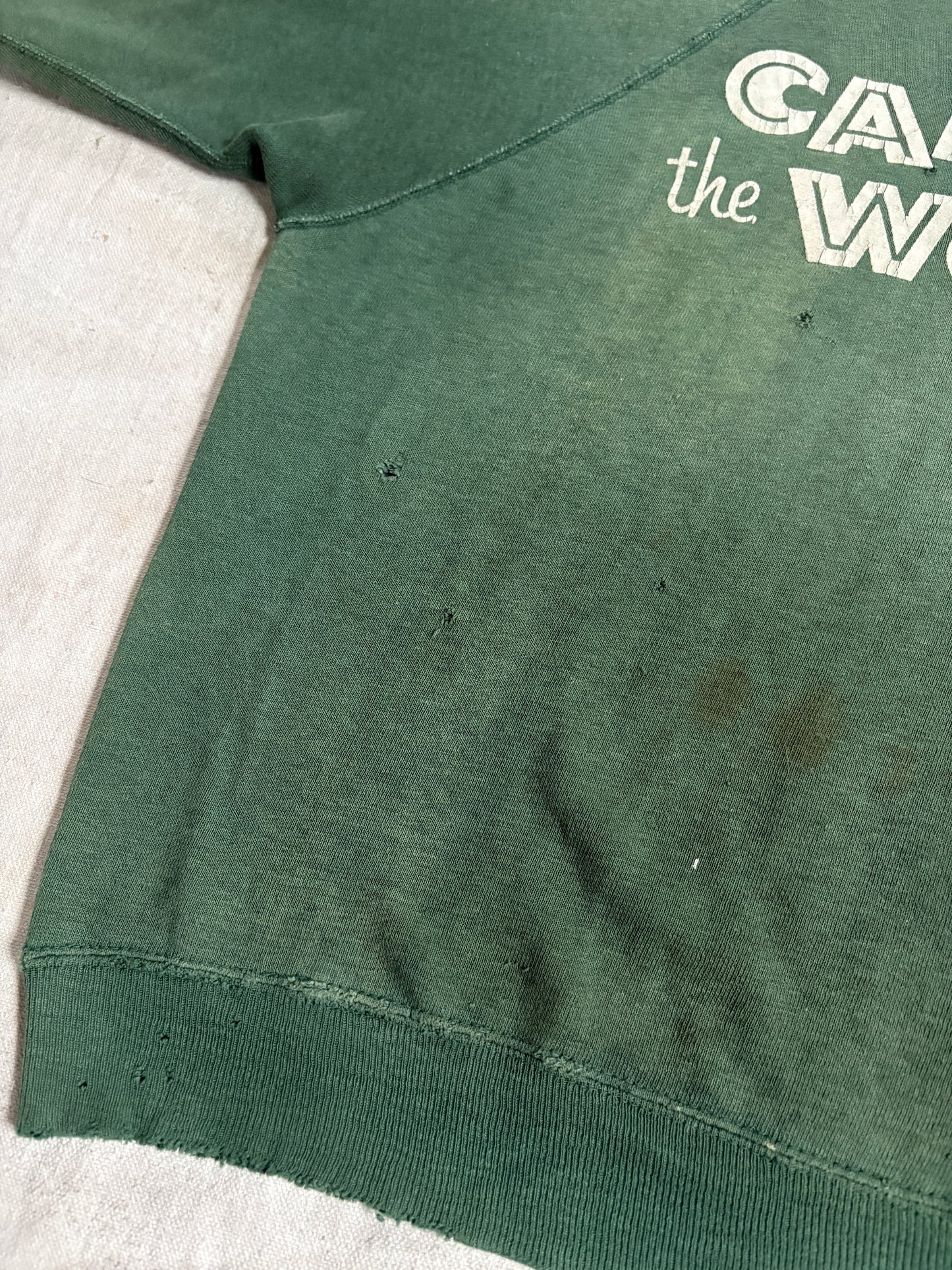 70s Champion Camp Of The Woods Sweatshirt