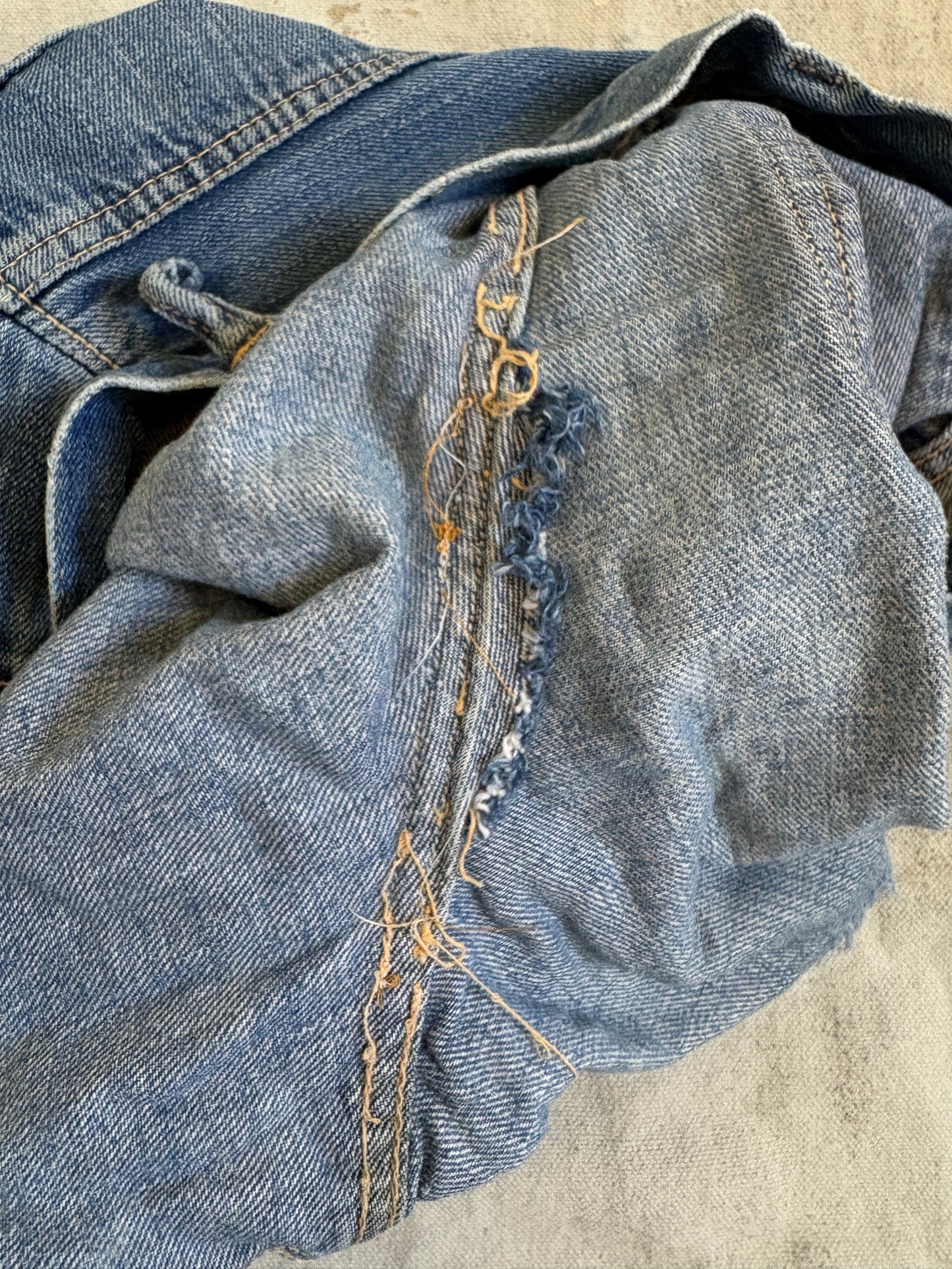 Vintage 50s Levi’s 701 Cut Off Jean Shorts