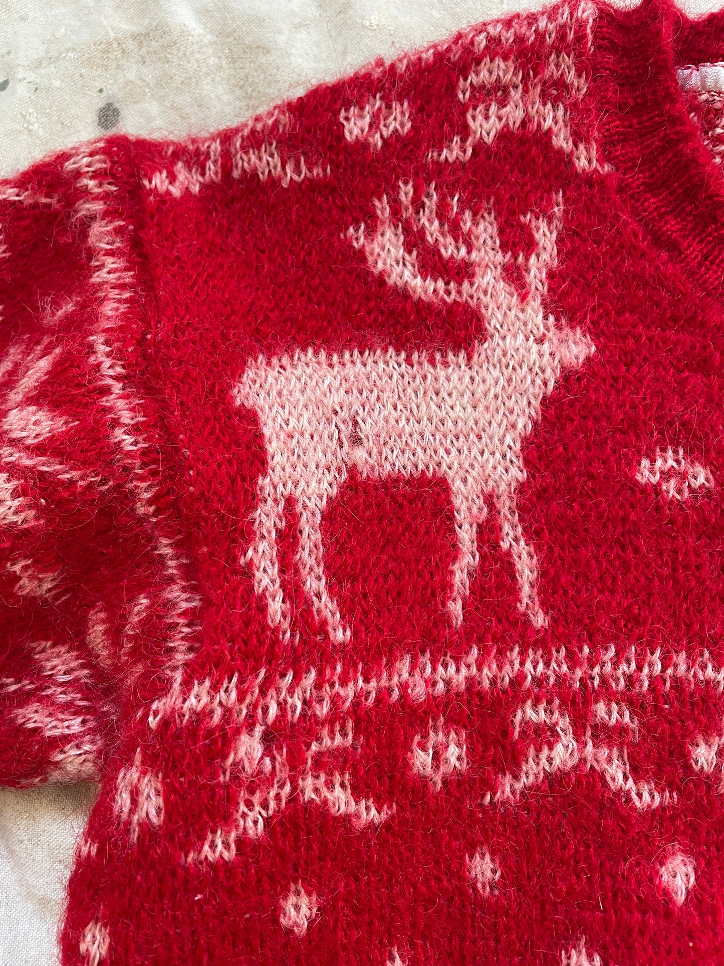 40s Jantzen Reindeer Sweater