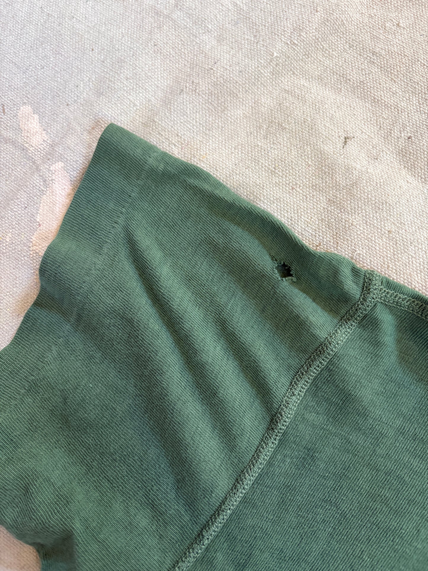 Vintage 40s Green Military Tee