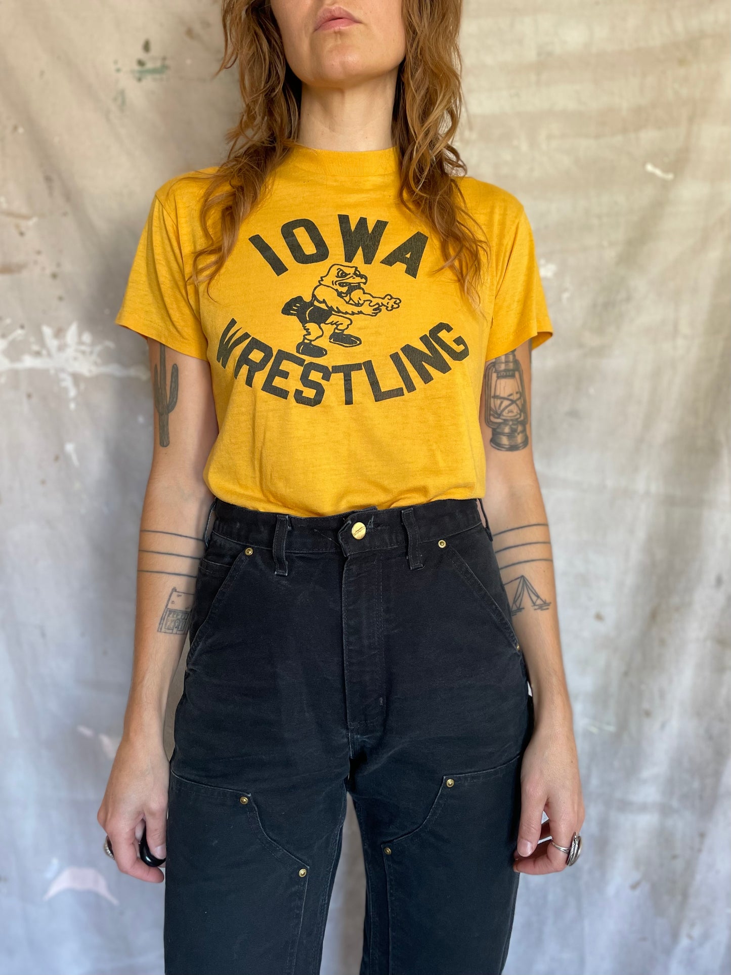 80s Iowa Wrestling Tee