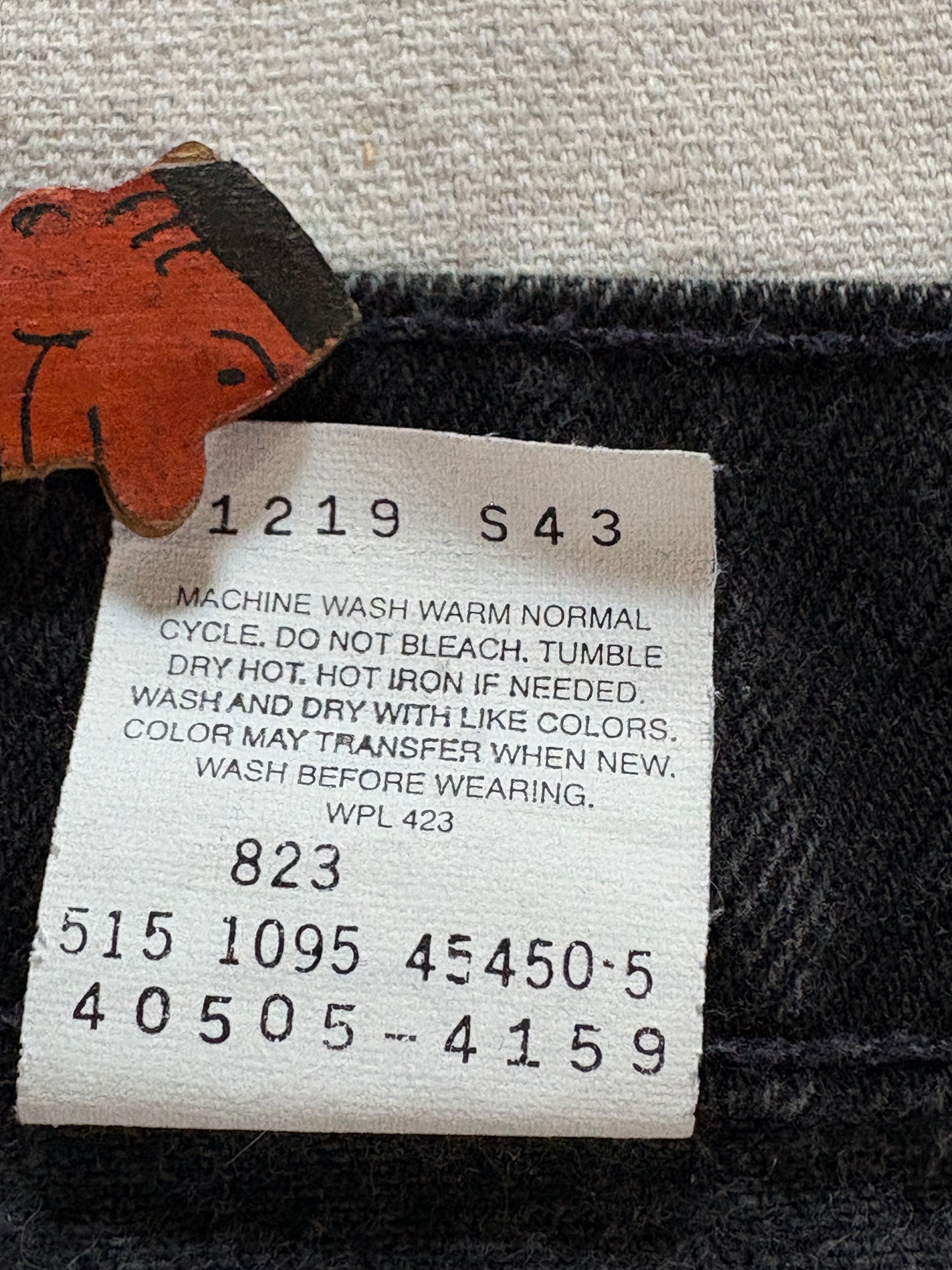90s Faded Black Levi’s 505 Jeans