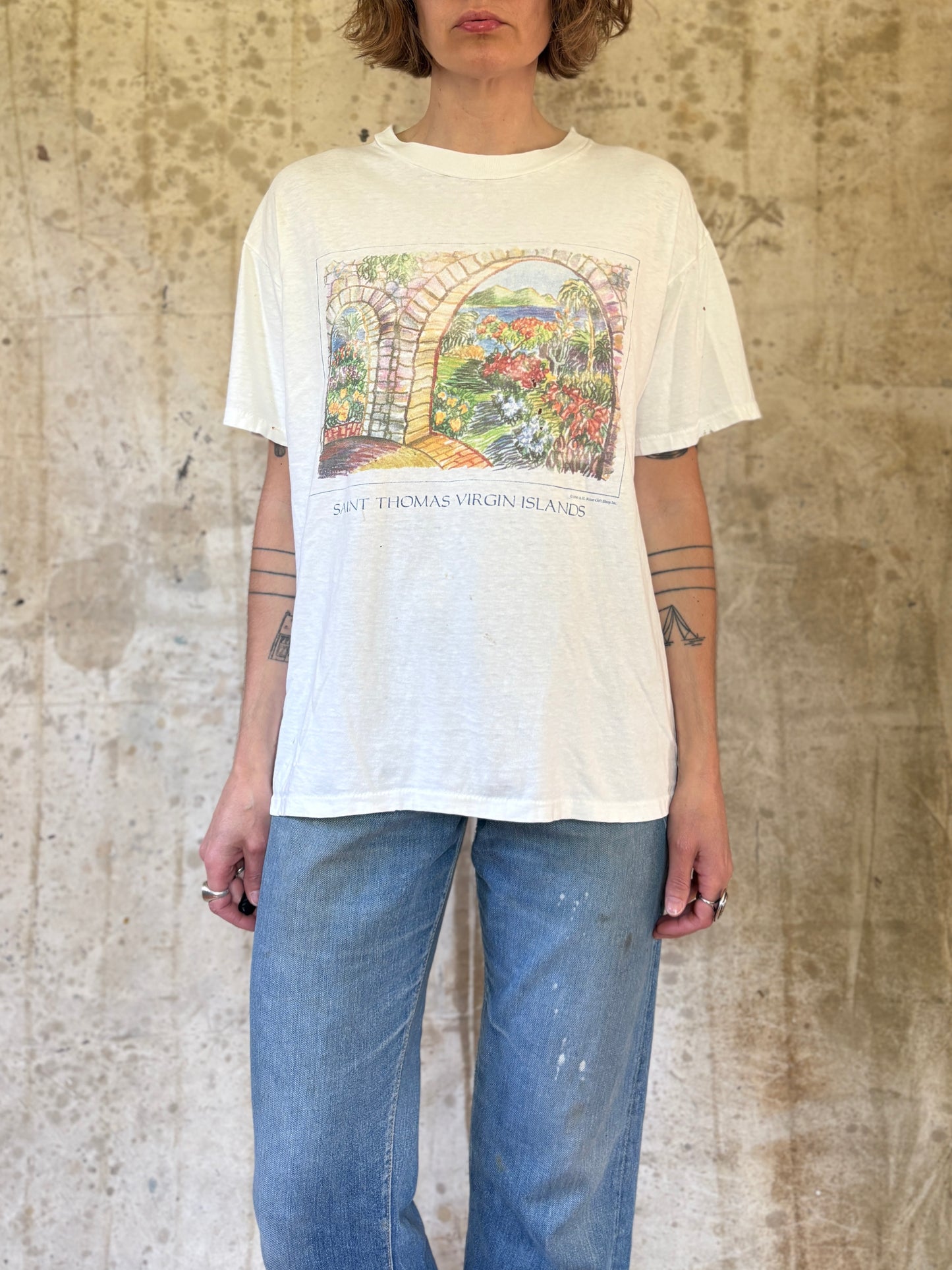 Vintage 90s Saint Thomas Virgin Islands Tee