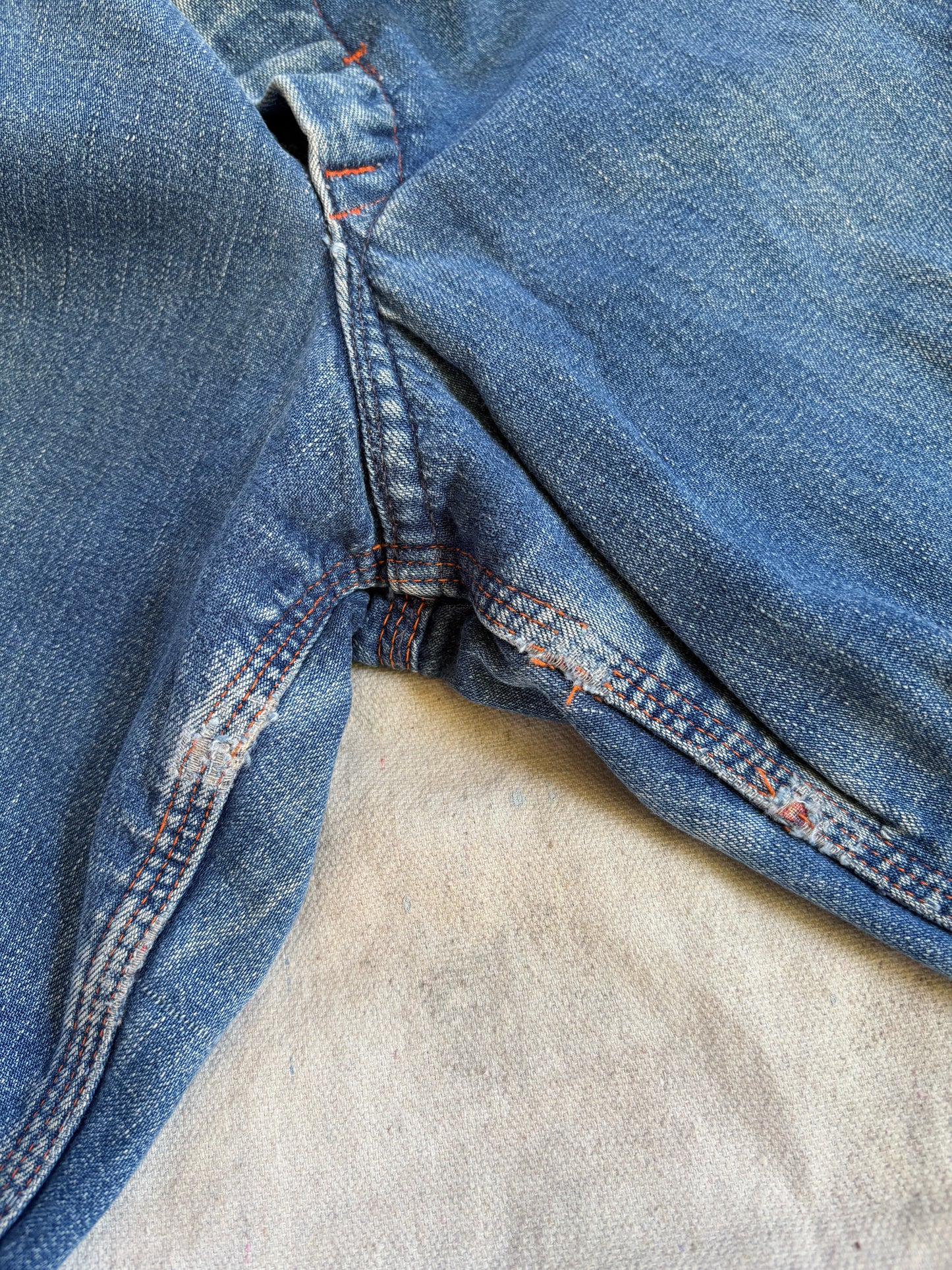 60s Flannel Lined Jeans